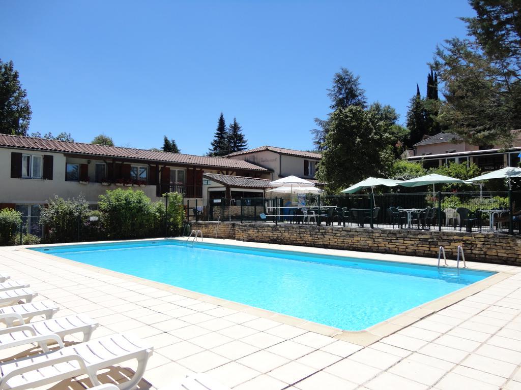 Hotel Restaurant Les Falaises Bouziès Exteriér fotografie